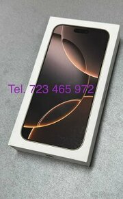 iPhone 16 Pro Max 256gb zlatý pouštní titan nový