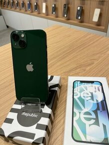 iPhone 13, 128 GB, Záruka 2roky, Baterie 87%, Zelený