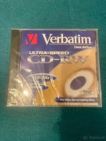 CD-RW VERBATIM 700MB 16-24X