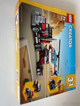 LEGO 3 v 1 - sada 31146 kamion s návěsem..