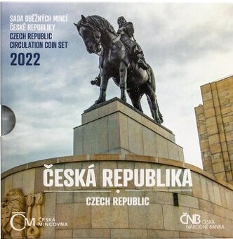 Sada oběžných mincí 2022 - Česká republika