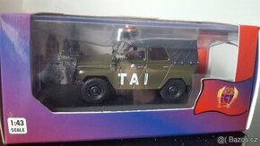 PRODÁM - model UAZ 469 TAI - Czech Airfield Army 1:43 IST