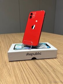 iPhone 12 128GB Red, 24 Měsíců záruka