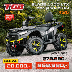 TGB BLADE 1000 LTX MAX EPS 4x4 LIMITED - T3B AKCE