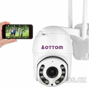 Bezpečnostní Wifi kamera Aottom s 4x optickým zoomem