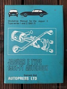 JAGUAR E-TYPE originalni montazni manual