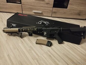 Airsoftová M41 VLTOR SAI 16,5  Celokov+ upgrade