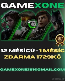 Xbox Game Pass Ultimate 12 měsíců - ZÁRUKA