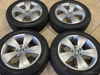 Alu kola 5x112 Škoda Superb III /Triton/ 215/55 R17