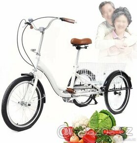 Tříkolka pro dospělé 20 palcová kola Senior Bike Dospělá