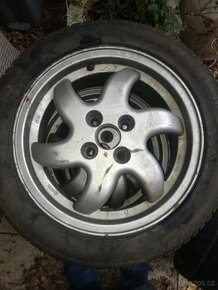 ALU kola Golf III, 4x100, stř. díra 57,1, 195/50 R15