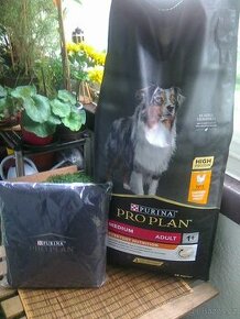 Purina Pro Plan MEDIUM EVERYDAY kuře 14 kg. + psí deka - 1