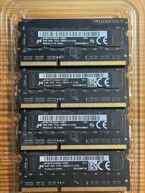 16gb, 4x4GB Crucial DDR3L 1866 SODIMM 1,35v CL13 iMac