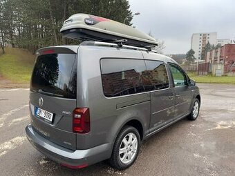 VW Caddy Maxi 7míst 1,4TGI ČR 2019,96tkm,2x ALU,Přislušenstv