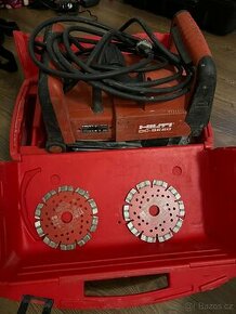 Hilti DC SE 20 drážkovací stroj + úplně nové Hilti kotouče - 1