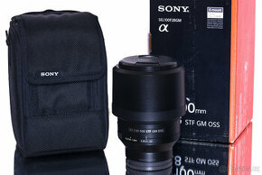 Obrázek k inzerátu: Sony FE 100mm f/2,8 STF GM OSS + B+W UV NEPOUŽÍVANÝ