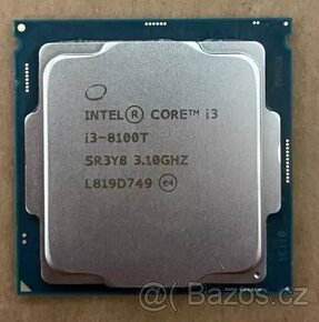 Processor Intel i3 8100 T - 35W s grafikou