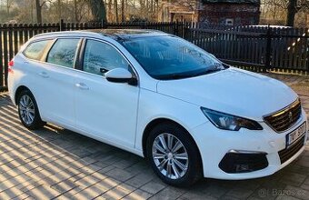 Peugeot 308SW, allure, panorama, ČR, perleťová met., tažné