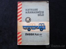 Škoda 706 RT valník Katalóg náhradních dílú 1965 - 1