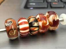 Trollbeads hnědé - 1