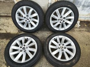 17"letní alu sada Stratos 5x112 origo Superb 3 Passat B8 3G - 1