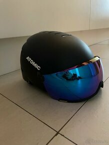 Atomic Ski helmet with goggles