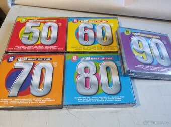 Cd - Best Of 50 , 60 , 70 , 80 , 90 let