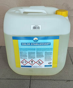 Chlor stabilizovaný - tekutý chlor do bazénu 35 kg