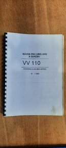 VV 110 - Návod pro obsluhu a údržbu - 1