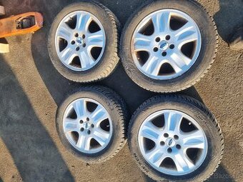 Alu kola Ford 5x108 R16 205/55 celoroční pneu