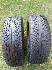 2 zimní pneumatiky Bridgestone 215/65/17