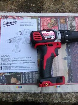 MILWAUKEE 2607-20 M18 BPD-0 aku vrtačka s priklepem 50Nm