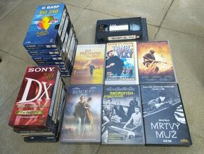 VHS kazety směs 20 ks