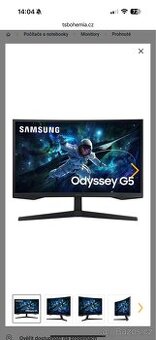 Monitor 27” Samsung Odyssey G5C