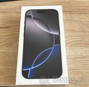 Nový, nerozbalený iPhone 16 pro Max 256gb bílý a přírodní