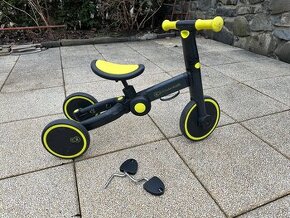 Tříkolka/odrážedlo Kinderkraft 4Trike Black Volt