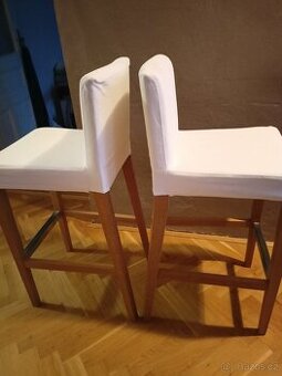 2x barové židle IKEA Henriksdal