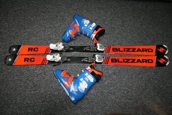 lyže Blizzard 150 cm , lyžiarky salomon - 1