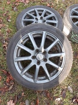 Zimní sada Alu kola RIAL r17, pneu 205/50 r17, 5×114,3