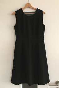 Černé šaty s vysokým pasem - NOVÉ