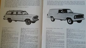 Starý katalog Jeep 1968 Kaiser Jeep International