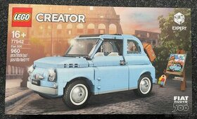 Lego Creator Expert 77942 Fiat 500 Light blue - 1