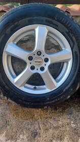 Alu kola 5x105 plus letní pneumatiky 205/70 R16, 97 H