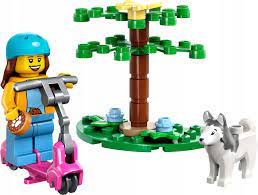 LEGO® CITY 30639 Psí park a skútr - nové - 1