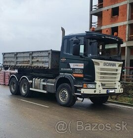 Predám SCANIA G410, 6x6, hakovy nosic kontajnerov - 1