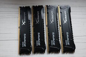 32 GB RAM HyperX Savage Black DDR4