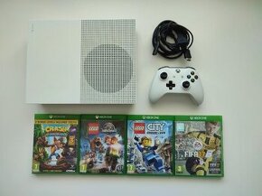 Prodám Xbox One S 500 GB + několik her