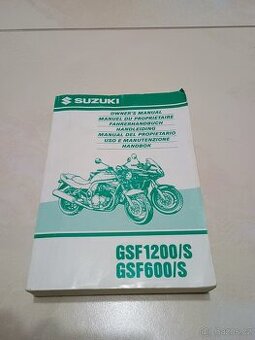 Návod k obsluze Suzuki Bandit GSF 1200