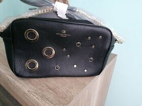 Černá Crossbody Musa s kovovými detaily