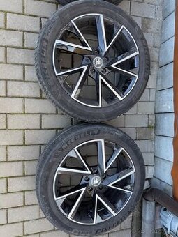 Alu kola  Škoda 5x112 s pneu 225/50/18